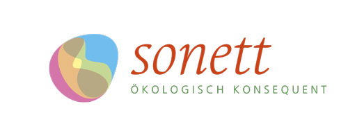 Logo von Sonett, einer Marke für ökologischen Waschmittel.